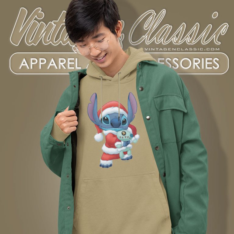 Lilo Stitch Santa Claus Stitch Hoodie Lilo Stitch Santa Claus Stitch Hoodie