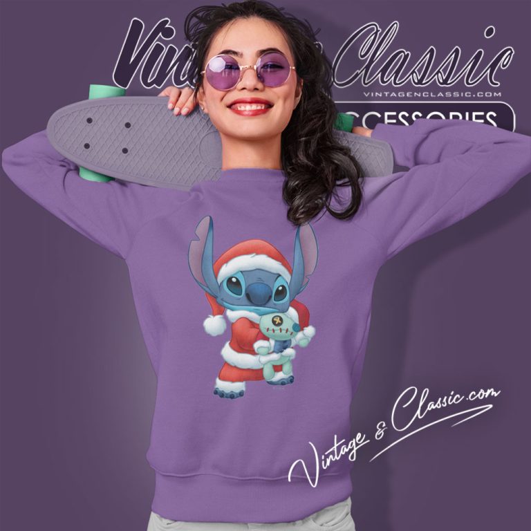 Lilo Stitch Santa Claus Stitch Sweatshirt Lilo Stitch Santa Claus Stitch Sweatshirt