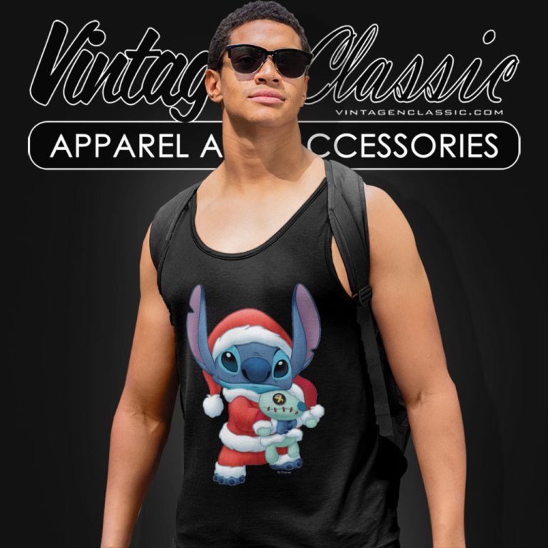 Lilo Stitch Santa Claus Stitch Tank Top Racerback Lilo Stitch Santa Claus Stitch Tank Top Racerback
