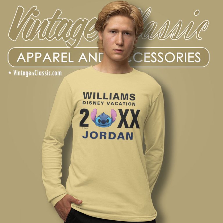 Lilo Stitch Williams Vacation Long Sleeve Tee Lilo Stitch Williams Vacation Long Sleeve Tee