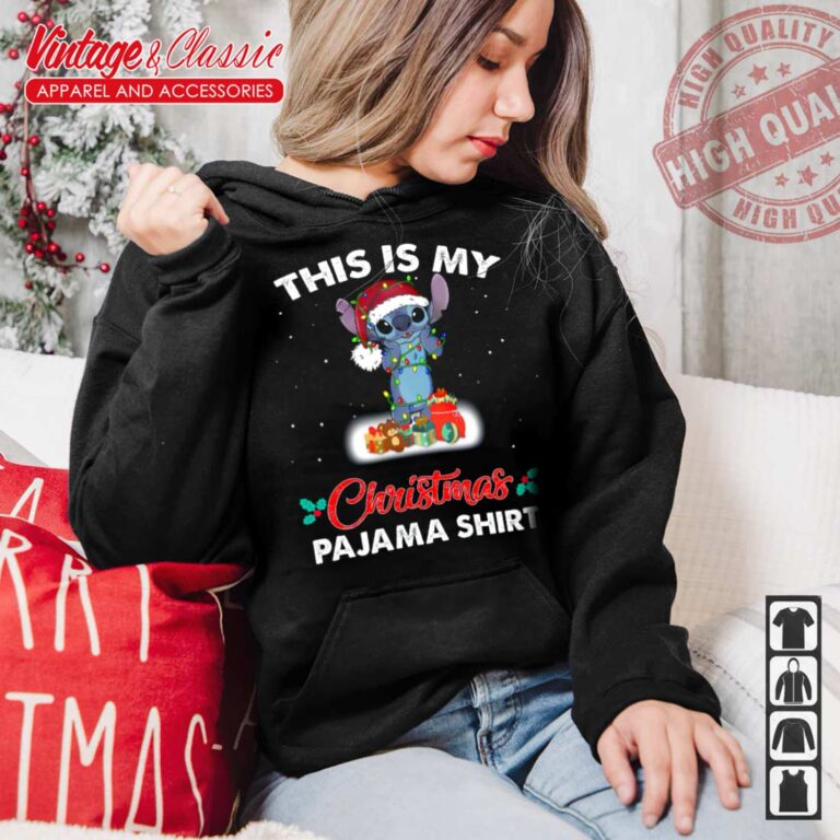 Lilo and Stitch This Is My Christmas Pajama Shirt Lilo and Stitch This Is My Christmas Pajama Shirt