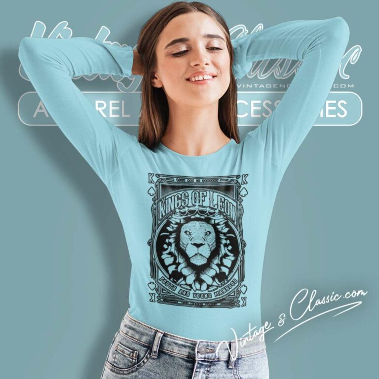 Limited Kings Of Leon Youth And Youth Long Sleeve Tee Limited Kings Of Leon Youth And Youth Long Sleeve Tee