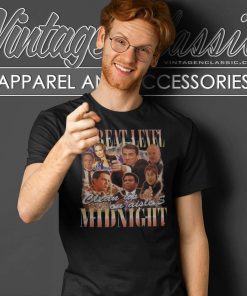 Limited Threat Level Midnight 90s Shirt Us Office Tv Show T Shirt