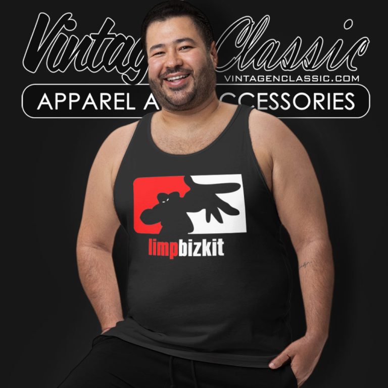 Limp Bizkit Band Logo Tank Top Racerback Limp Bizkit Band Logo Tank Top Racerback