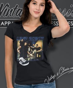 Limp Bizkit Chocolate Starfish V Neck TShirt