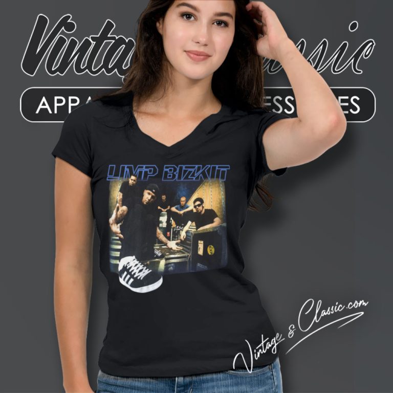 Limp Bizkit Chocolate Starfish V Neck TShirt Limp Bizkit Chocolate Starfish V Neck TShirt