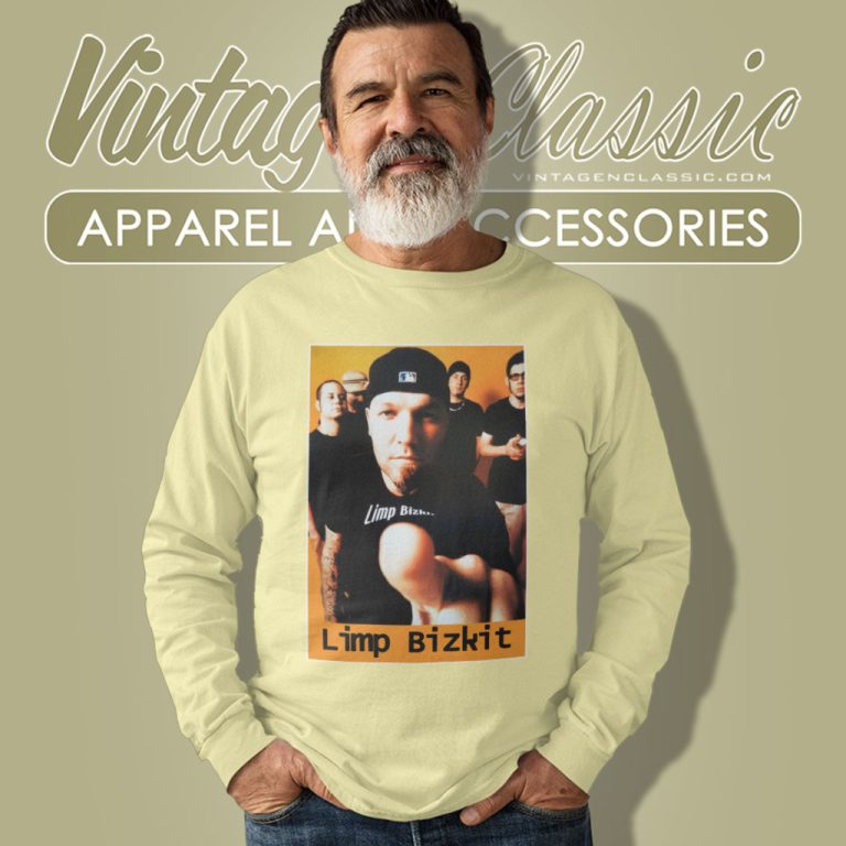 Limp Bizkit Poster Long Sleeve Tee Limp Bizkit Poster Long Sleeve Tee