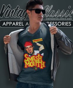 Limp Bizkit Smash Mouth V Neck TShirt
