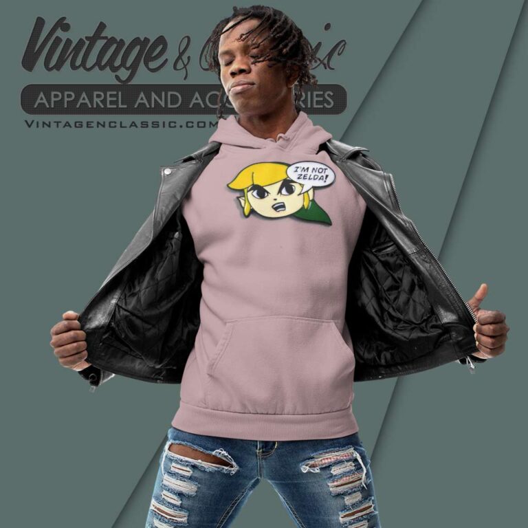 Link Im Not Zelda Funny Hoodie Link Im Not Zelda Funny Hoodie