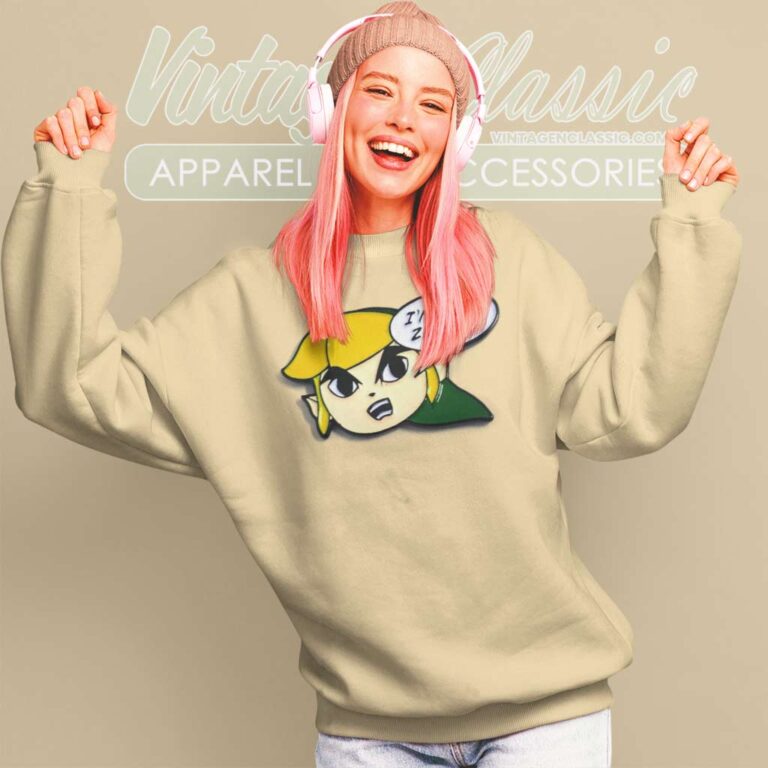 Link Im Not Zelda Funny Sweatshirt Link Im Not Zelda Funny Sweatshirt