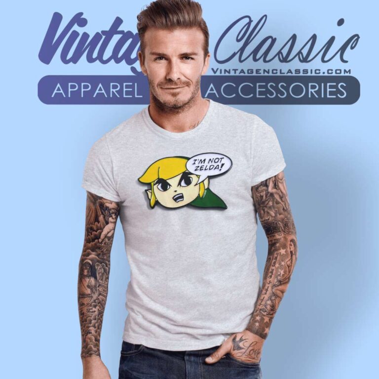 Link Im Not Zelda Funny T Shirt Link Im Not Zelda Funny T Shirt