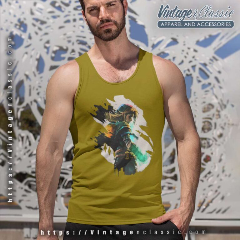 Link Tears Of The Kingdom Shirt Legend Of Zelda Tank Top Racerback Link Tears Of The Kingdom Shirt Legend Of Zelda Tank Top Racerback
