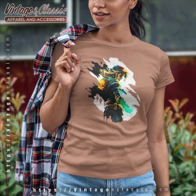 Link Tears Of The Kingdom Shirt Legend Of Zelda Women TShirt Link Tears Of The Kingdom Shirt Legend Of Zelda Women TShirt