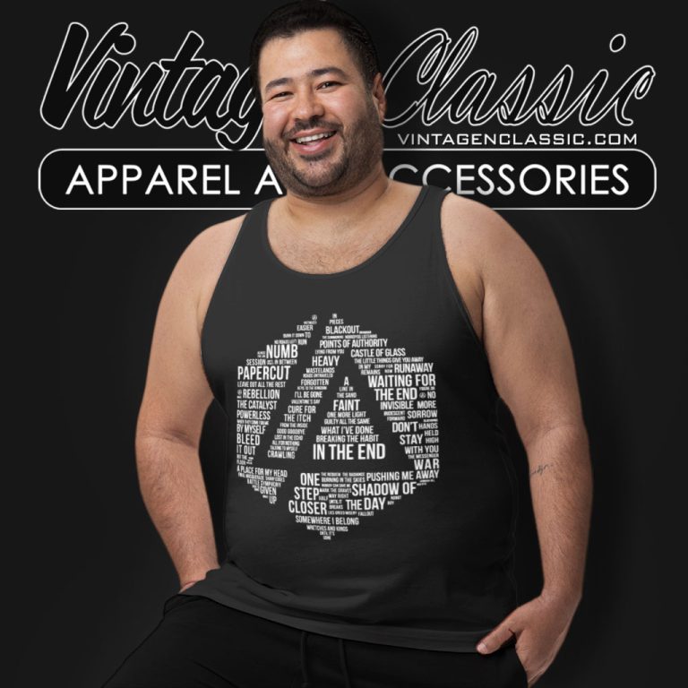 Linkin Park All Name Album Tank Top Racerback Linkin Park All Name Album Tank Top Racerback