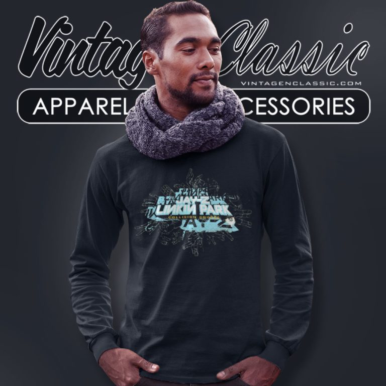 Linkin Park Collision Course Long Sleeve Tee Linkin Park Collision Course Long Sleeve Tee