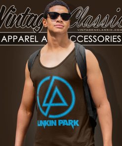 Linkin Park Distressed Logo Tank Top Racerback