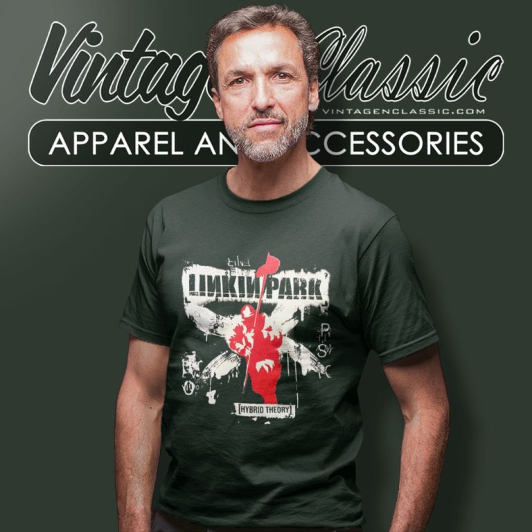 Linkin Park Hybrid Theory Album T Shirt Linkin Park Hybrid Theory Album T Shirt