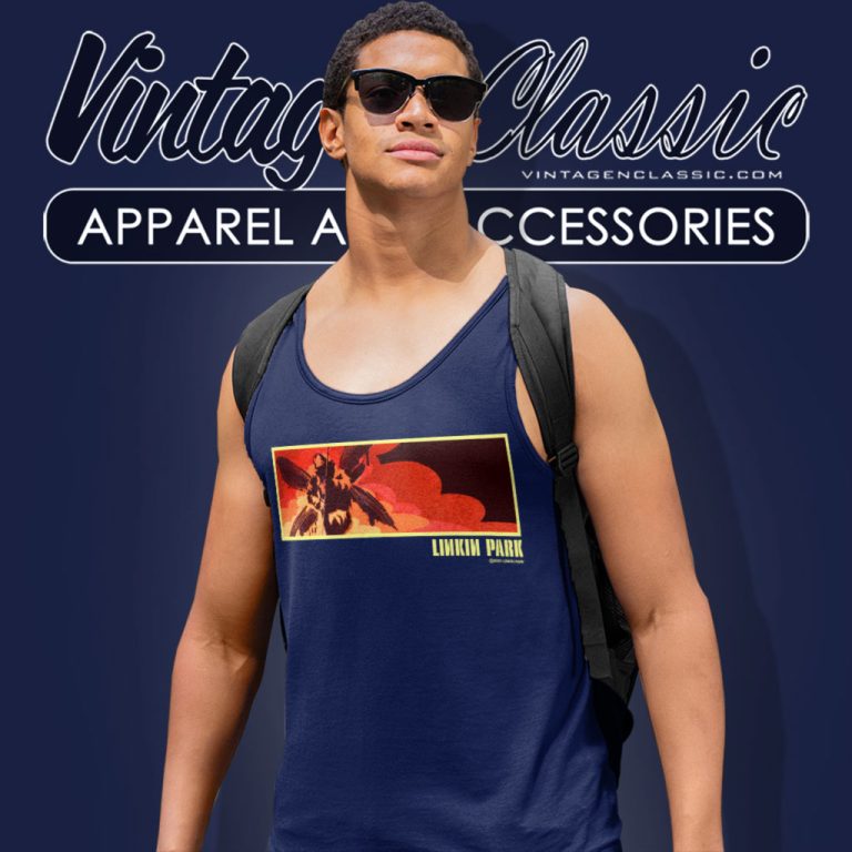 Linkin Park Hybrid Theory Tour Tank Top Racerback Linkin Park Hybrid Theory Tour Tank Top Racerback