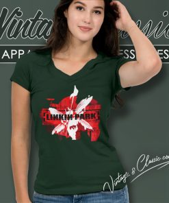 Linkin Park Hybrid Theory V Neck TShirt