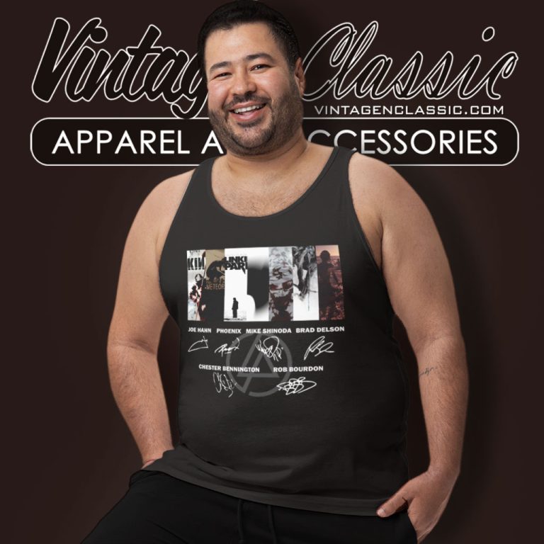 Linkin Park Logo Signature Tank Top Racerback Linkin Park Logo Signature Tank Top Racerback