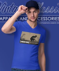Linkin Park Meteora V Neck TShirt