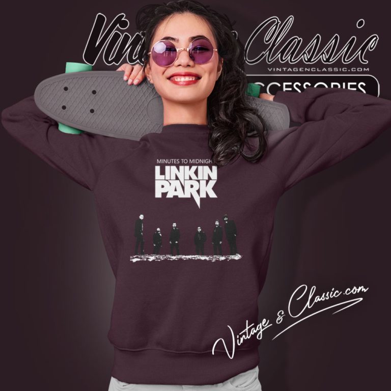 Linkin Park Minutes To Midnight Sweatshirt Linkin Park Minutes To Midnight Sweatshirt