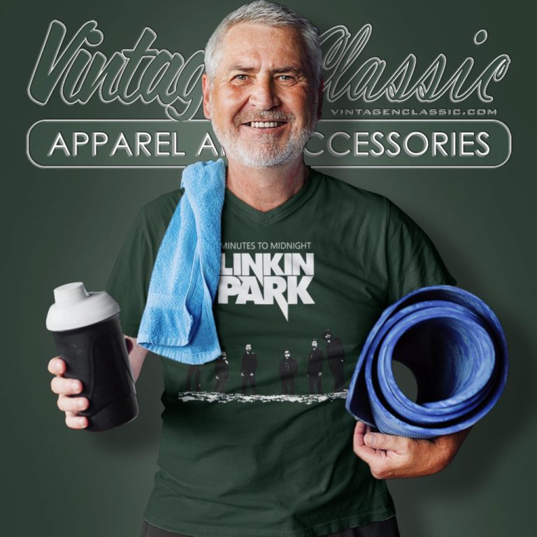 Linkin Park Minutes To Midnight V Neck TShirt Linkin Park Minutes To Midnight V Neck TShirt