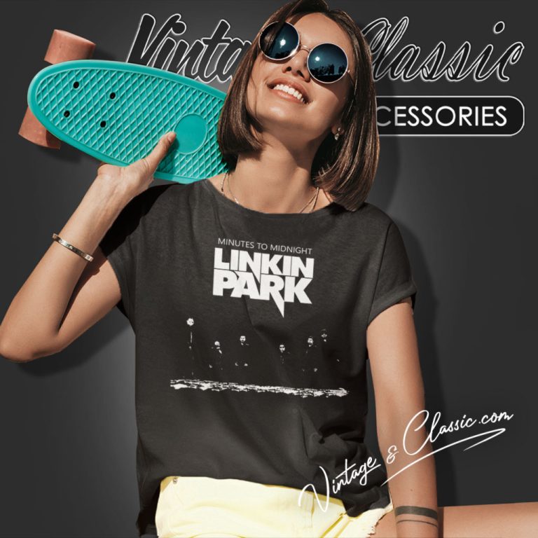 Linkin Park Minutes To Midnight Women T Shirt Linkin Park Minutes To Midnight Women T Shirt