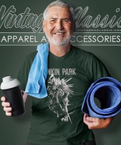 Linkin Park Noir Dark Flower V Neck TShirt