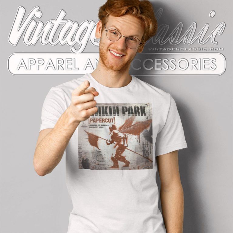 Linkin Park Papercut T Shirt Linkin Park Papercut T Shirt