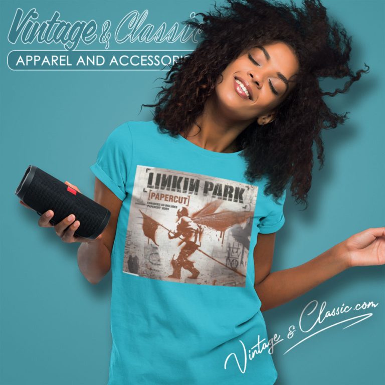 Linkin Park Papercut Women T Shirt Linkin Park Papercut Women T Shirt