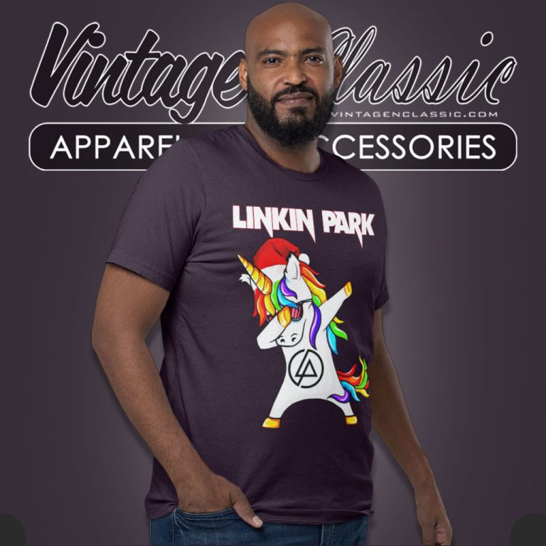 Linkin Park Shirt Dabbing Unicorn Christmas T Shirt Linkin Park Shirt Dabbing Unicorn Christmas T Shirt