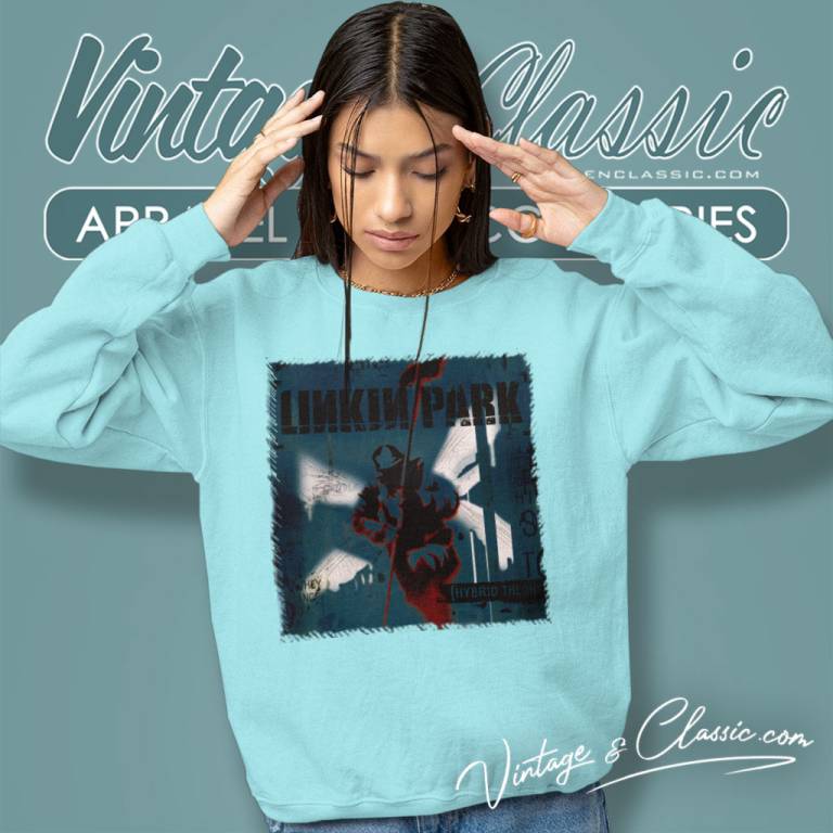 Linkin Park Shirt Hybrid Theory Album Sweatshirt Linkin Park Shirt Hybrid Theory Album Sweatshirt