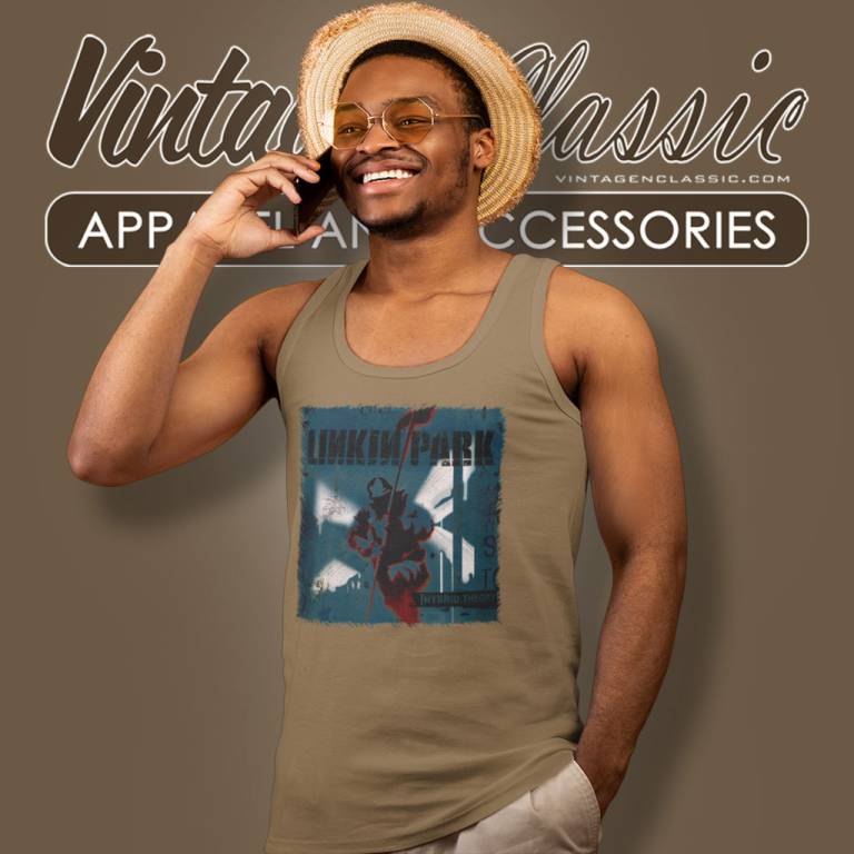 Linkin Park Shirt Hybrid Theory Album Tank Top Racerback Linkin Park Shirt Hybrid Theory Album Tank Top Racerback