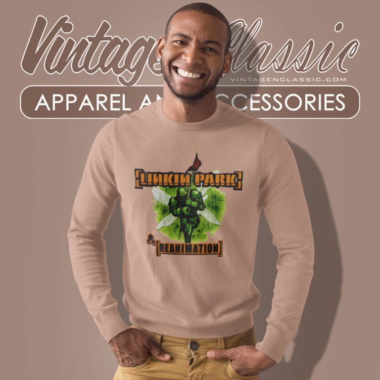 Linkin Park Soldier Animated Sweatshirt Linkin Park Soldier Animated Sweatshirt