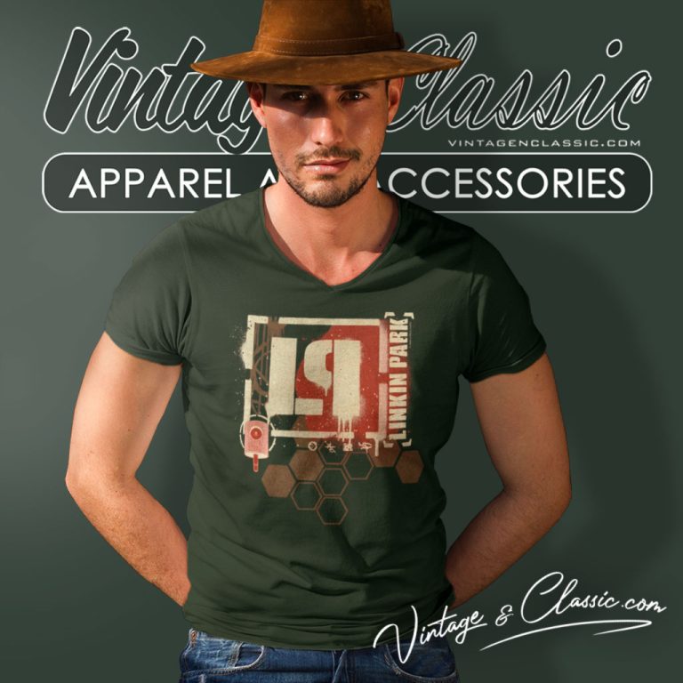 Linkin Park Underground Alternative V Neck TShirt Linkin Park Underground Alternative V Neck TShirt