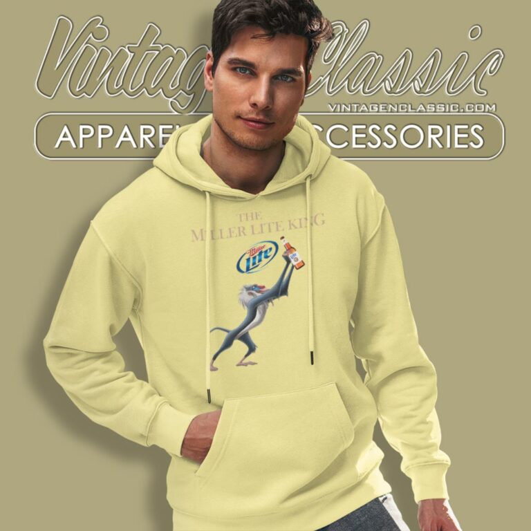 Lion King The Miller Lite Beer King Hoodie Lion King The Miller Lite Beer King Hoodie