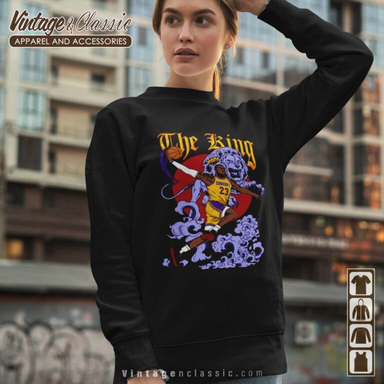 Lion the King Chosen one LeBron James Sweatshirt Lion the King Chosen one LeBron James Sweatshirt