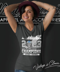 Lions Division Champs Shirt Nfc North Champions V Neck TShirt