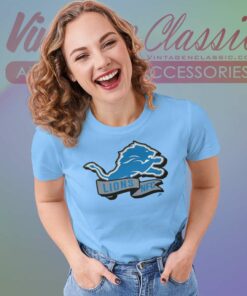 Lions Nfc Nfl Detroit Lions Logo Women TShirt