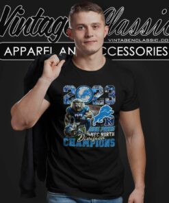 Lions One Pride Nfc North Division Champions 2023 T Shirt