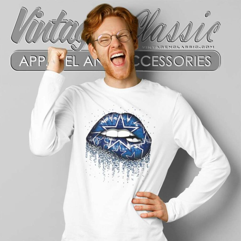 Lips Dallas Cowboys Long Sleeve Tee Lips Dallas Cowboys Long Sleeve Tee