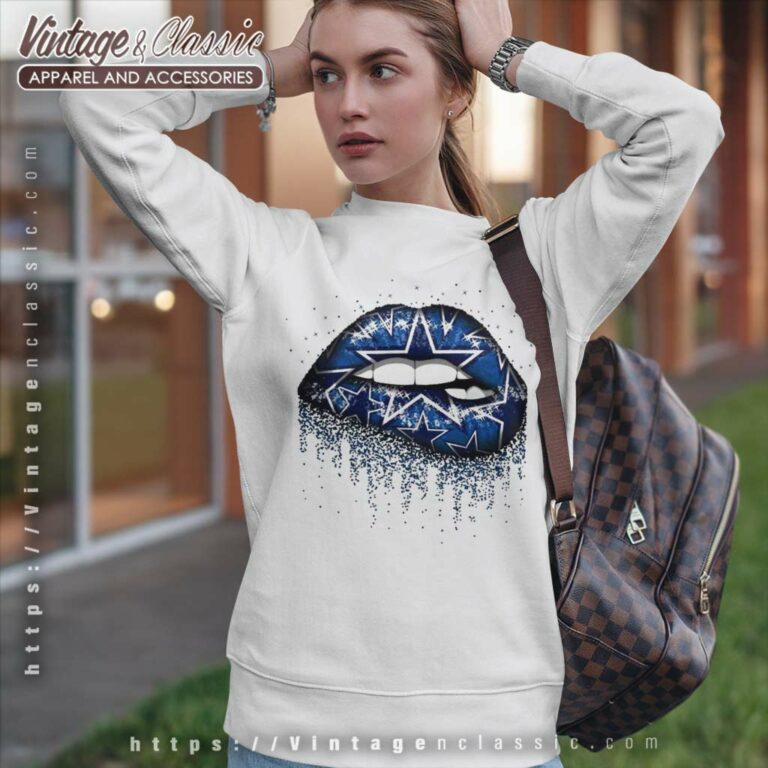 Lips Dallas Cowboys Sweatshirt Lips Dallas Cowboys Sweatshirt