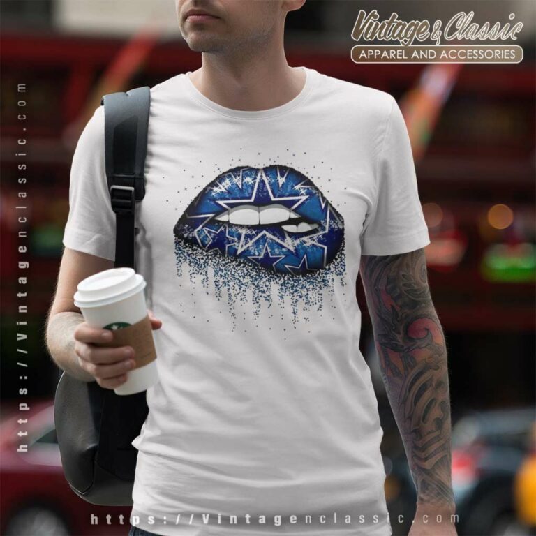 Lips Dallas Cowboys T Shirt Lips Dallas Cowboys T Shirt