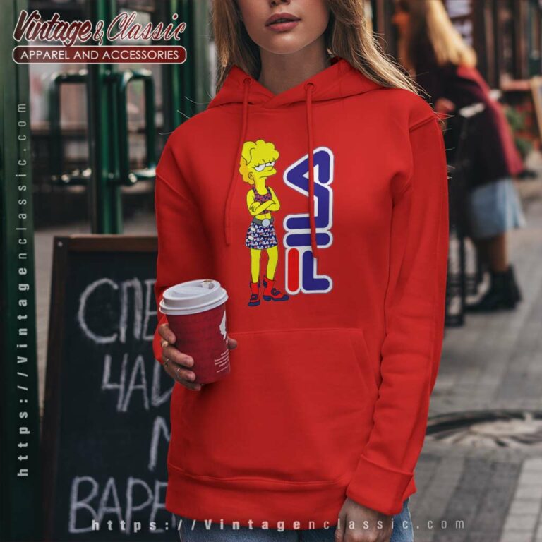 Lisa Simpson Fila Hoodie Lisa Simpson Fila Hoodie