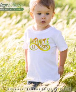 Listes Infinies Gold Logo Galaxy Shirt 4 Listes Infinies Gold Logo Galaxy T Shirt Youth and Kid Recovered