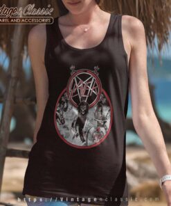 Live Undead Album Cover Slayer Shirt Raceback Tank