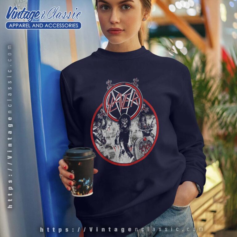 Live Undead Album Cover Slayer Shirt Sweatshirt Wommen Live Undead Album Cover Slayer Shirt Sweatshirt Wommen