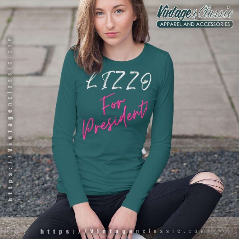 Lizzo For President The Special Tour Long Sleeve Tee Lizzo For President The Special Tour Long Sleeve Tee