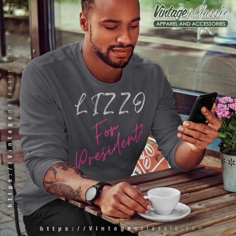 Lizzo For President The Special Tour Sweatshirt Lizzo For President The Special Tour Sweatshirt